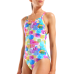 Жіночий купальник Arena Glass Swimsuit Lightdrop Back (010686-105) розмір 38 білий