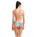 Жіночий купальник Arena Glass Swimsuit Lightdrop Back (010686-105) розмір 38 білий