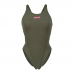 Жіночий спортивний купальник для плавання Arena TEAM SWIMSUIT SWIM TECH SOLID (004763-609) розмір 40 зелений Жіночий спортивний купальник для плавання Arena TEAM SWIMSUIT SWIM TECH SOLID (004763-609) розмір 40 зелений