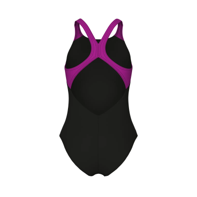 Дитячій купальник Arena Girl's Pinwheel Swimsuit V Back (011752-557) чорний, розмір 10-11 років Дитячій купальник Arena Girl's Pinwheel Swimsuit V Back (011752-557) чорний, розмір 10-11 років