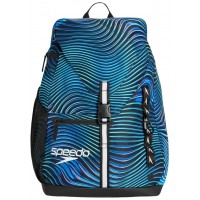 Рюкзак для плавання Speedo 35L Team Print Summer Stamp Deep (8-E000212004) синій 35L