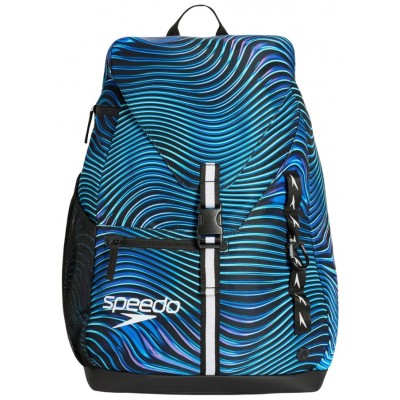 Рюкзак для плавання Speedo 35L Team Print Summer Stamp Deep (8-E000212004) синій 35L