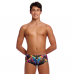 Дитячі плавки Funky Trunks Boy's Sidewinder Trunks Killer Cupid (FTS015B72367) розмір 28 (12-13 років) чорні