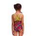 Дитячий купальник для плавання Funkita Toddler Girl's Printed One Piece Swan City (FKS022G72231) на 6 років з лебедями