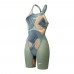 Стартовий гідрак жіночий для плавання Speedo Womens Fastskin LZR Pure Valor 2.0 Openback Kneeskin з відкритою спиною (8-15859H786) зелений розмір 25