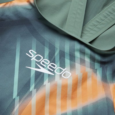 Стартовий гідрак жіночий для плавання Speedo Womens Fastskin LZR Pure Valor 2.0 Openback Kneeskin з відкритою спиною (8-15859H786) зелений розмір 25
