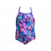 Дитячий купальник для плавання Funkita Toddler Girl's Printed One Piece Birds Gone Wild (FKS022G7188106) на 6 років блакитний