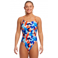 Жіночий купальник Funkita Ladies Diamond Back One Piece Wet Paint (FS11L71612) розмір 8 блакитний