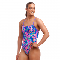 Жіночий купальник Funkita Ladies Single Strap One Piece Birds Gone Wild (FKS030L71881) розмір 8 рожевий