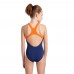 Дитячій купальник Arena Girl's Swimsuit Swim Pro Back (005084-730) темно-синій розмір 8-9 років