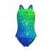 Дитячій купальник Arena MULTI COLOURS SWIMSUIT V BACK (009007-808) блакитний розмір 12-13 років