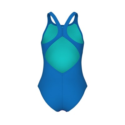 Дитячій купальник Arena MULTI COLOURS SWIMSUIT V BACK (009007-808) блакитний розмір 12-13 років