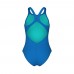 Дитячій купальник Arena MULTI COLOURS SWIMSUIT V BACK (009007-808) блакитний розмір 12-13 років