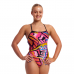 Жіночий купальник Funkita Ladies Strapped In One Piece Lover Flies (FKS034L72092) розмір 8 рожевий