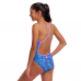 Дитячій купальник Funkita Girl's Single Strap One Piece Sea Dreams (FKS030G72064) розмір 14 синій