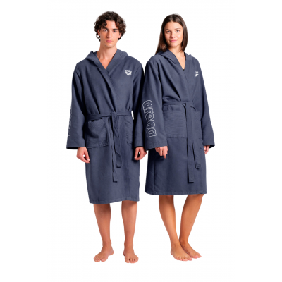 Халат з мікрофібри Arena Zeal Robe (009032-710) розмір S, темно-синій