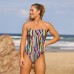 Жіночий купальник Funkita Ladies Single Strap One Piece Curl Curl (FKS030L72182) розмір 12 рожевий