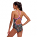 Дитячий купальник Funkita Girl's Diamond Back One Piece Copper Cluster (FKS033G72149) розмір 14 рожевий