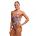 Жіночий купальник Funkita Ladies High Leg One Piece Tou By Tou (FKS084L72148) розмір 10 фламінго
