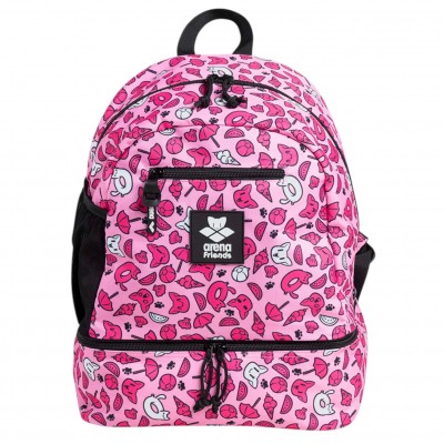 Рюкзак дитячий для плавання Arena TEAM BACKPACK FRIENDS (004339-120) 20 л. рожевий Рюкзак дитячий для плавання Arena TEAM BACKPACK FRIENDS (004339-120) 20 л. рожевий