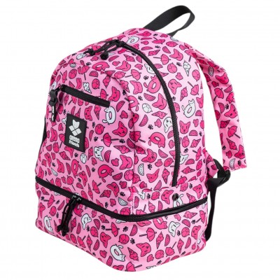 Рюкзак дитячий для плавання Arena TEAM BACKPACK FRIENDS (004339-120) 20 л. рожевий Рюкзак дитячий для плавання Arena TEAM BACKPACK FRIENDS (004339-120) 20 л. рожевий