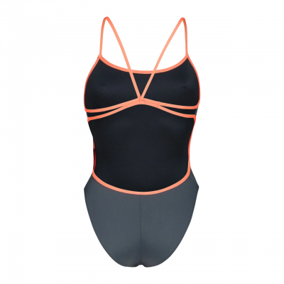 Женский купальник для плавания Arena SWIMSUIT LACE BACK SOLID (004651-504) размер 84 оливковый