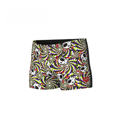 Детские спортивные плавки для плавания Arena FUN SKULLS SWIM SHORT (010298-550) размер 6-7 лет черные Детские спортивные плавки для плавания Arena FUN SKULLS SWIM SHORT (010298-550) размер 6-7 лет черные