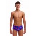 Дитячі плавки Funky Trunks Boy's Sidewinder Trunks Warped Waves (FTS015B72222) розмір 28 (12-13 років) фіолетові