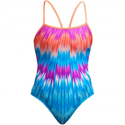 Жіночий купальник Funkita Ladies Single Strap One Piece Birdie Bird (FKS030L72233) розмір 6 блакитний