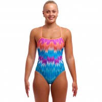 Жіночий купальник Funkita Ladies Single Strap One Piece Birdie Bird (FKS030L72233) розмір 6 блакитний