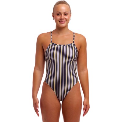 Жіночий купальник Funkita Ladies Tie Me Tight One Piece Admiralty Stripe (FKS036L72247) розмір 6 в полоску