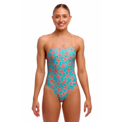 Жіночий купальник для плавання Funkita Ladies Single Strength One Piece Star Party (FKS045L72219) розмір 6 із зірочками