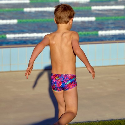 Дитячі плавки Funky Trunks Toddler Boy's Printed Trunks Big Bang (FTS002B72300) розмір (7 років) фіолетовий Дитячі плавки Funky Trunks Toddler Boy's Printed Trunks Big Bang (FTS002B72300) розмір (7 років) фіолетовий
