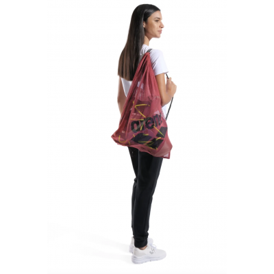 Сумка сітка для плавального інвентарю Arena ONE GO Mesh BAG (010240-200) Червоний 40 літрів