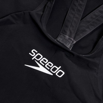 Стартовий гідрак жіночий для плавання Speedo Womens Fastskin LZR Pure Valor 2.0 Openback Kneeskin з відкритою спиною (8-158590001) чорний розмір 26