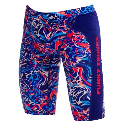 Плавки довгі джамери для плаванння Funky Trunks Boy's Mad Cat Training Jammers (FTS003B72236) розмір 26 (10-11 років) Скажений кіт