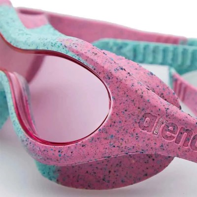 Детские очки для плавания Arena SPIDER KIDS MASK (004287-902) розовые с розовыми линзами