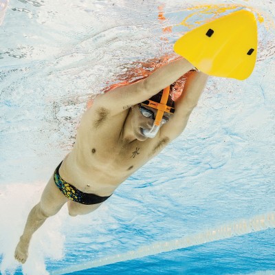 Дошка для плавання Finis Alignment Kickboard Yellow (1.05.042) жовта