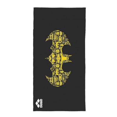 Рушник з мікрофібри Arena Super Hero Towel batman Бетмен (001545-503) чорний 150 на 100 см.