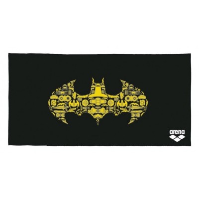 Рушник з мікрофібри Arena Super Hero Towel batman Бетмен (001545-503) чорний 150 на 100 см.