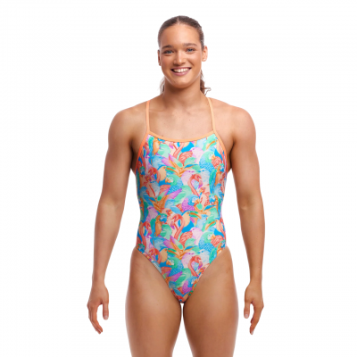Жіночий купальник Funkita Ladies Tie Me Tight One Piece Birdsville (FKS036L71880) розмір 12 блакитний