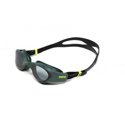 Окуляри для плавання Arena The One (001430-560) зелені з прозорими лінзами