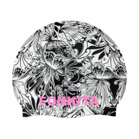 Шапочка для плавання Funkita Silicone Swimming Cap Pan's Picture (FS997199000) біла