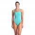 Жіночий спортивний купальник для плавання Arena TEAM SWIMSUIT CHALLENGE SOLID (004766-890) розмір 36 блакитний