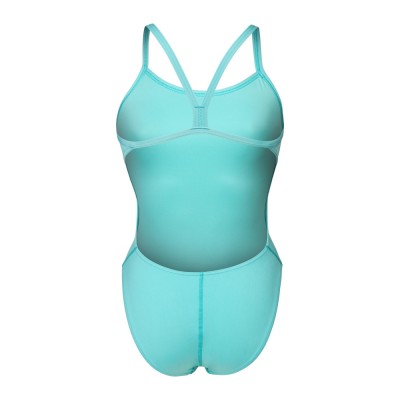 Жіночий спортивний купальник для плавання Arena TEAM SWIMSUIT CHALLENGE SOLID (004766-890) розмір 36 блакитний