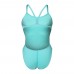 Жіночий спортивний купальник для плавання Arena TEAM SWIMSUIT CHALLENGE SOLID (004766-890) розмір 36 блакитний
