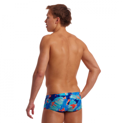 Чоловічі плавки Funky Trunks Men's Sidewinder Trunks Lotsa Leaves (FTS015M72080) розмір 34 блакитні