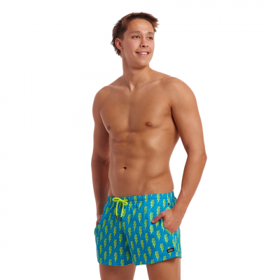 Чоловічі шорти Funky Trunks Men's Shorty Shorts Short Bolted (FT40M72086) розмір S блакитні