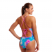 Жіночий купальник Funkita Ladies Tie Me Tight One Piece Cloud Street (FKS036L72078) розмір 10 блакитний