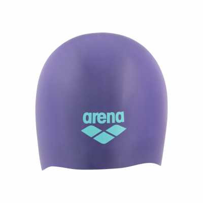 Шапочка для довгого волосся для плавання Arena LONG HAIR CAP (009275-202) фіолетова